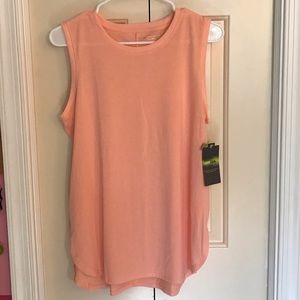Tek Gear DryTek Coral Workout Tank Size M NWT